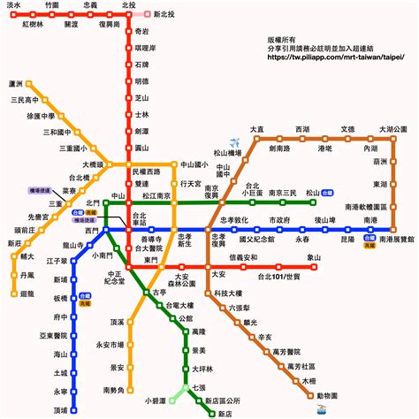 台北 火車 路線 圖